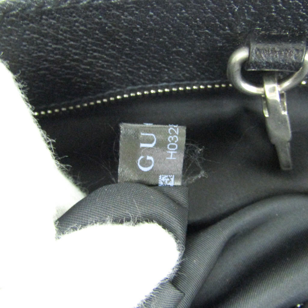 GUCCI Black Leather Shoulder Bag - Picture 15 of 15